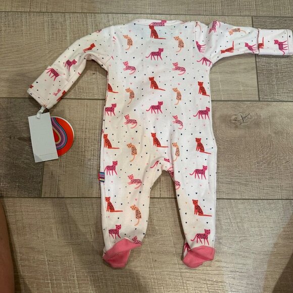 MAGNETIC ME GIRLS PINK CHEETAH SLEEPER PREEMIE NEW - Picture 9 of 9